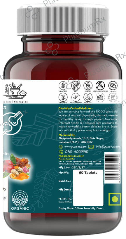 Guapha Ayurveda Ortho Wellness Tablet