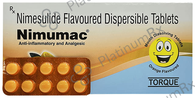 Nimumac Tablet DT Orange 10s