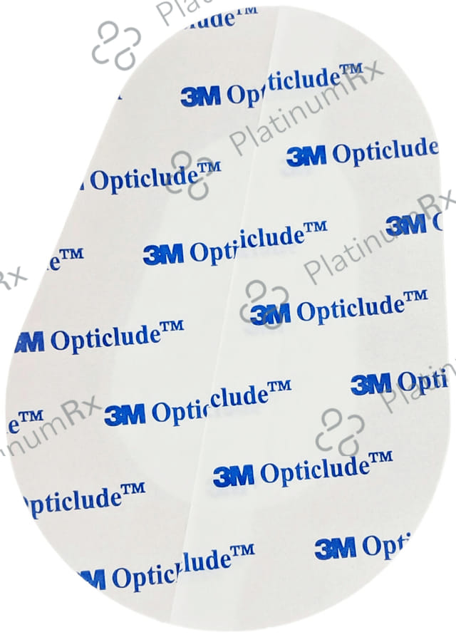3M Opticlude Orthoptic Dressing Eye Patch for Occlusion Therapy Patch 5.7cm x 8.2cm Adult