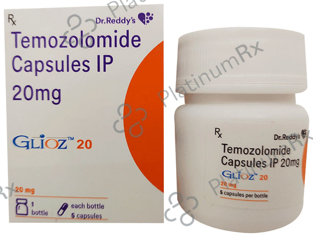 Glioz 20mg Capsule 5s