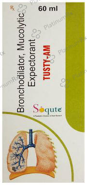 Tusty AM Syrup 60 Syrup