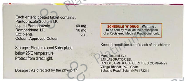 Aidpan D 10/40mg Tablet 10s