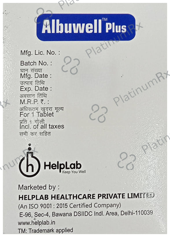 Albuwell Plus 6/400mg Tablet 1s