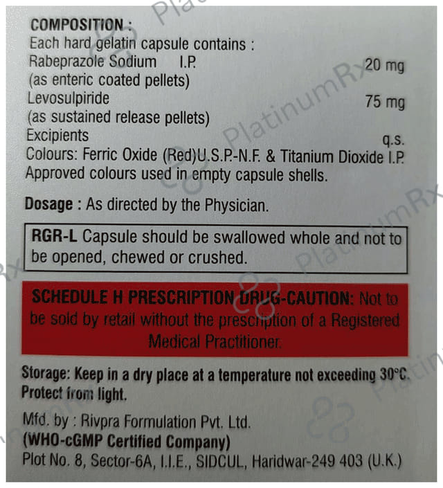 RGR L Capsule SR 10s