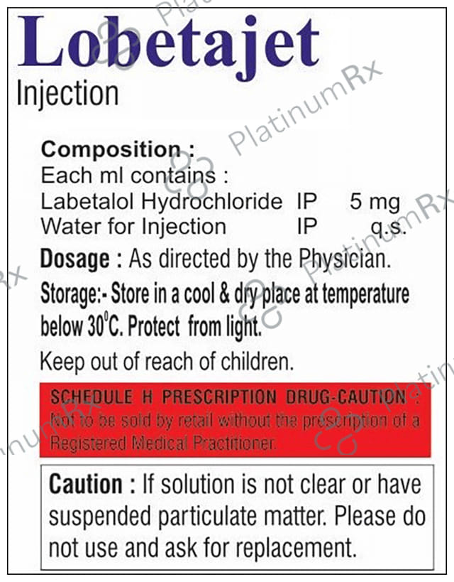 Lobetajet Injection 4ml