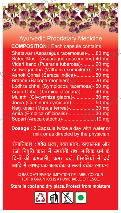 Basic Ayurveda Lady Norm Capsule