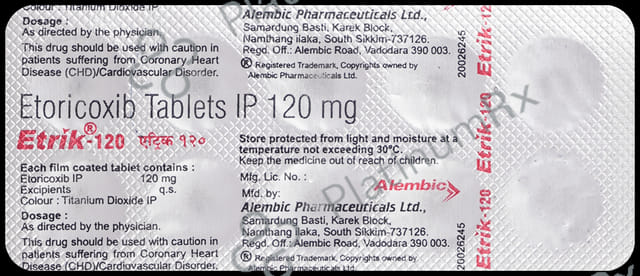 Etrik 120mg Tablet