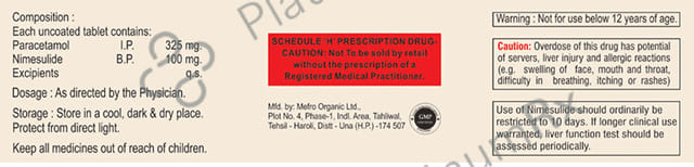 Nanic Plus Tablet 10s