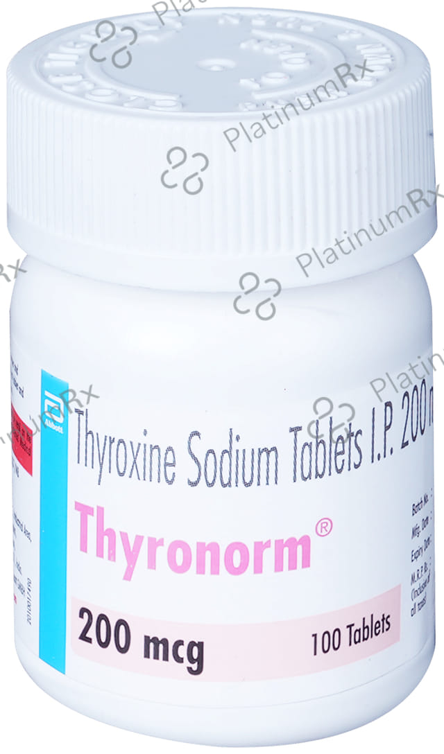 Thyronorm 200mcg Tablet 100s