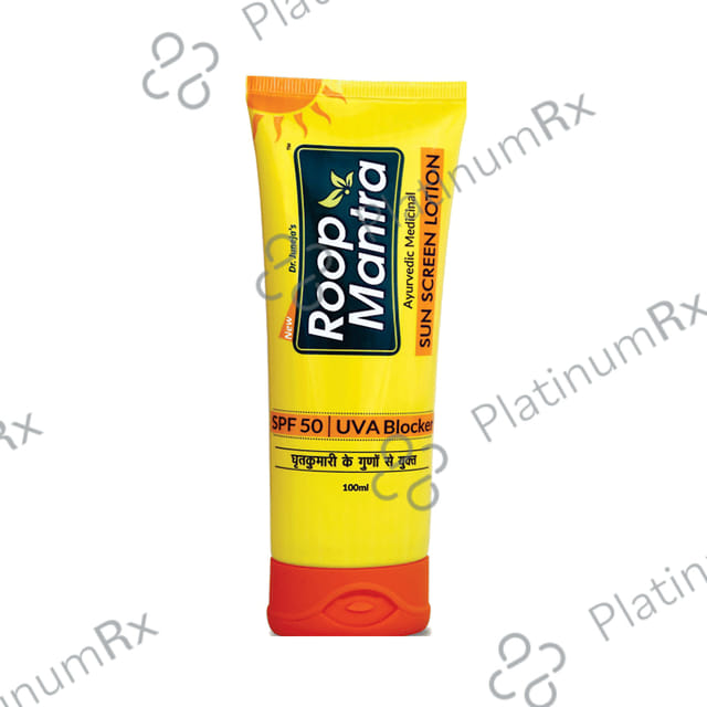 Roop Mantra Sun Screen SPF 50 Lotion 100ml