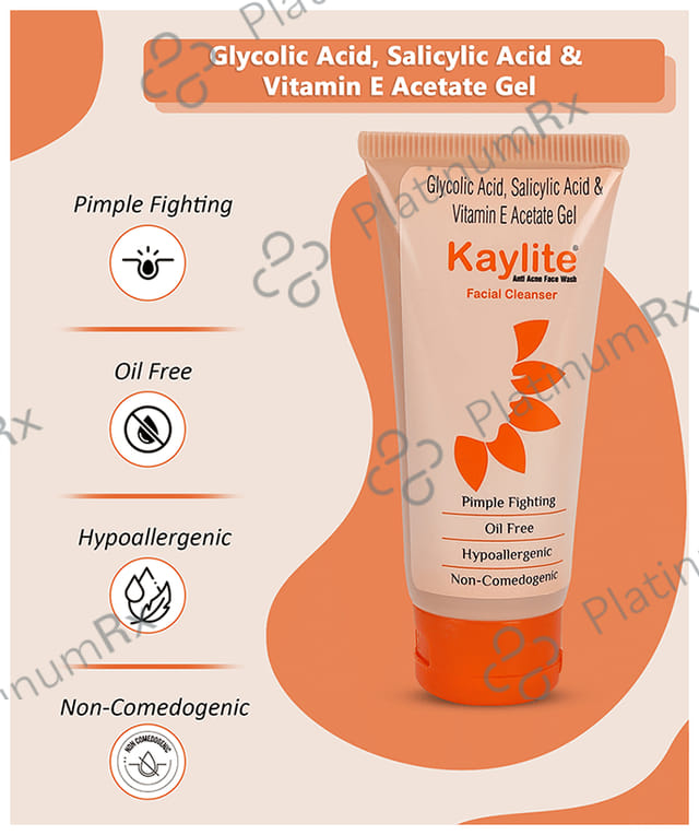 Kaylite Anti Acne Face Wash Facial Cleanser