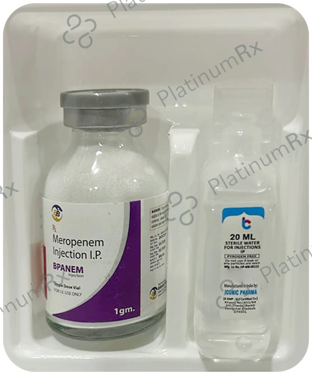 Bpanem 1000mg Injection 1s