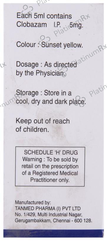 Clobium 5mg Suspension 60ml