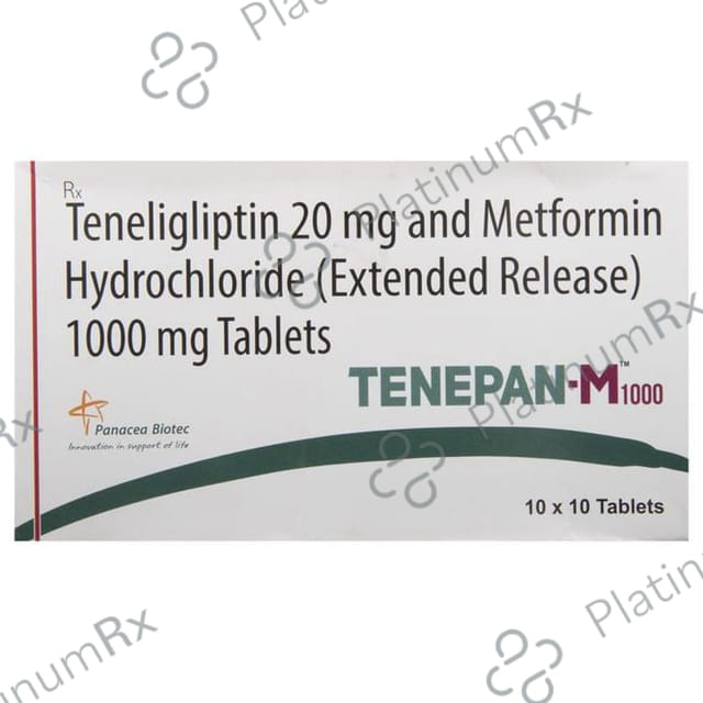 Tenepan M 1000/20mg Tablet ER