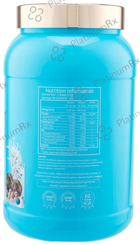 Myfitness iWhey - H2O Powder Choco Pebbles 1 kg