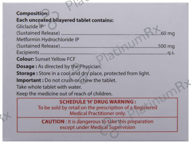 Glizid-M OD 60 Tablet SR