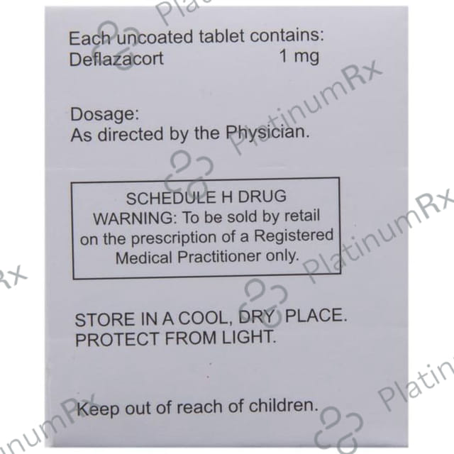 Defcort 1mg Tablet 6s