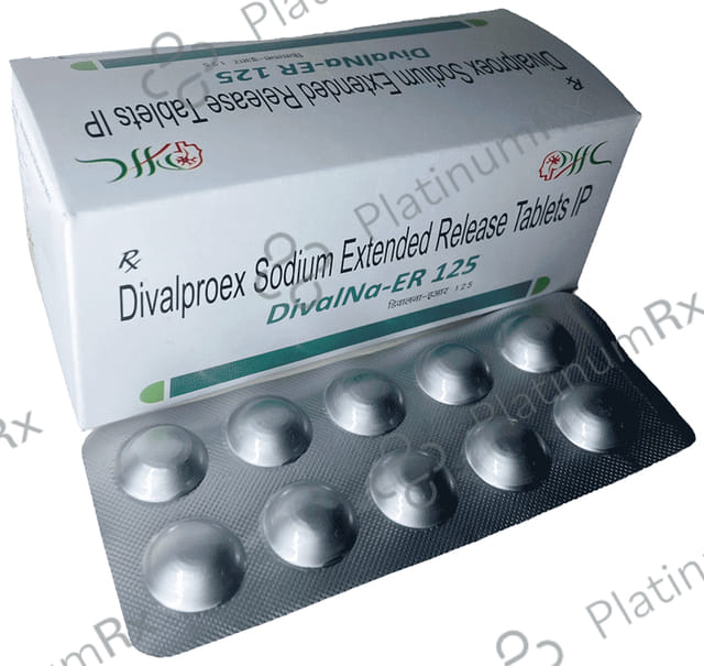 Divalna ER 125mg Tablet 10s