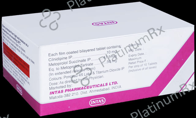 Cilny M 10/50mg Tablet 10s