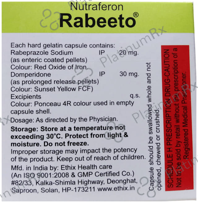 Rabeeto Capsule PR