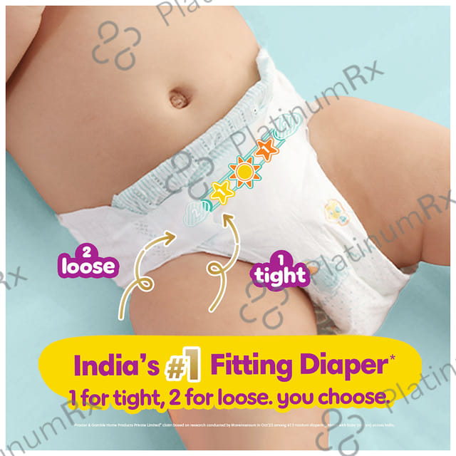 Pampers Taped New Baby Diaper NB 72s