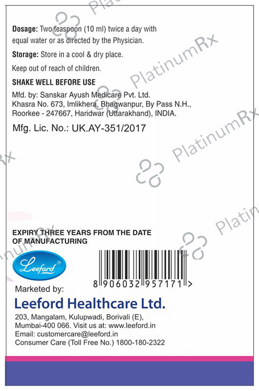 Leeford Mensoguard Syrup