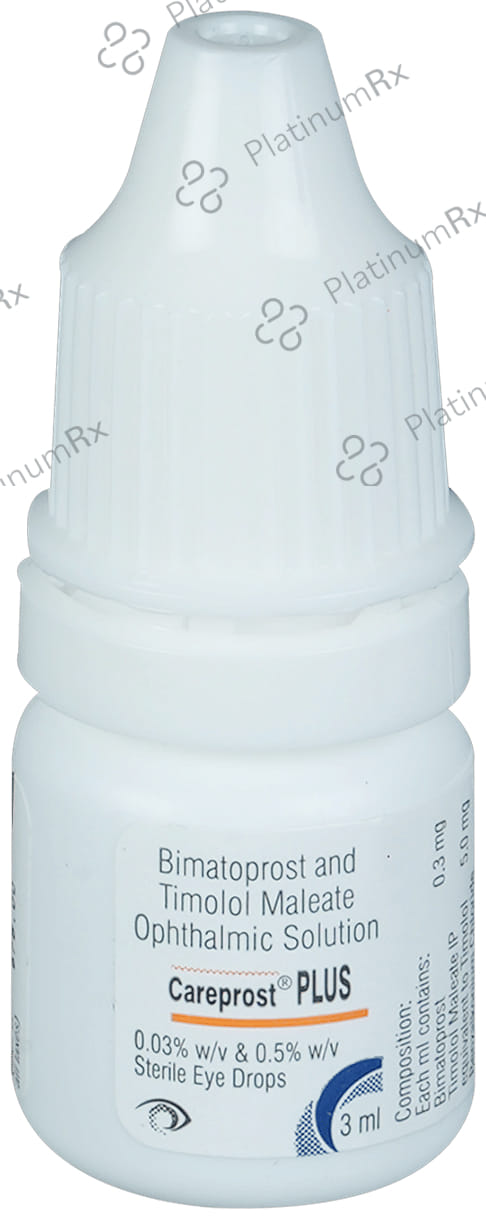 Careprost Plus 0.3/5mg Eye Drop 3ml