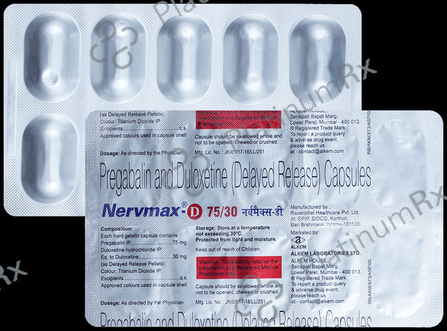 Nervmax-D 75/30 Capsule DR
