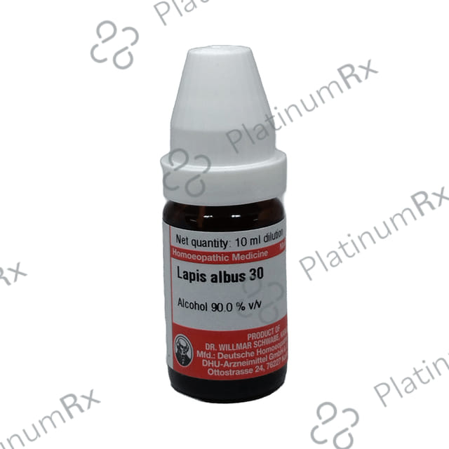 Dr Willmar Schwabe Germany Lapis Albus Dilution 30