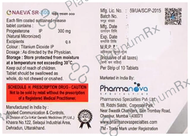 Naeva SR 300mg Capsule 10s