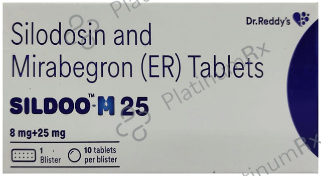 Sildoo M 25/8mg Tablet 10s