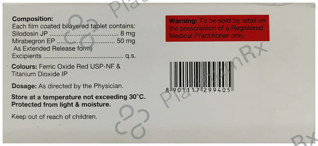 Silofast M 50mg Tablet ER 10s