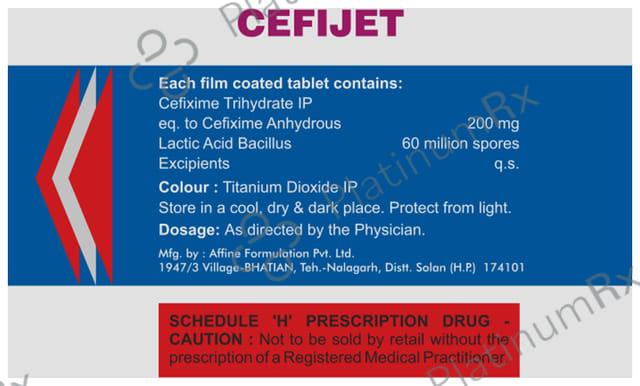 Cefijet Tablet 10s