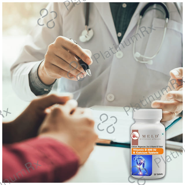 Meld wellness always Vitamin D 400IU Tablet 30s