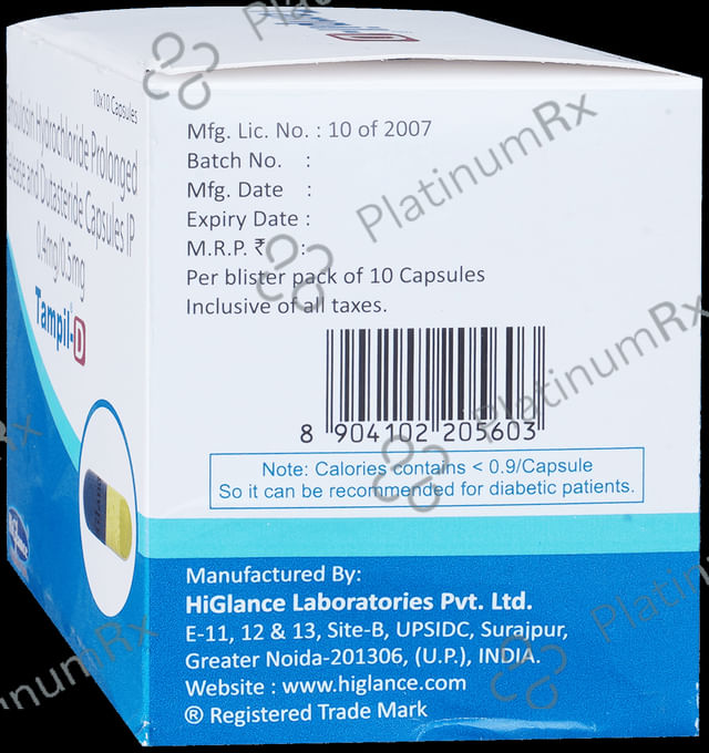 Tampil D 0.4mg/0.5mg Capsule