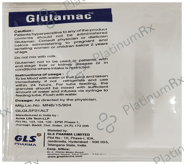 Glutamac Sachet 15gm