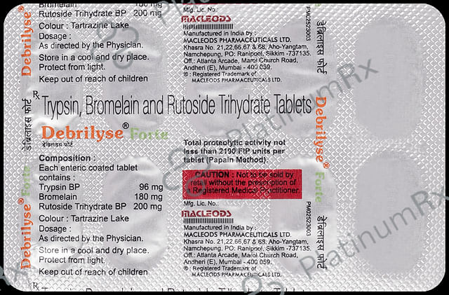 Debrilyse Forte Tablet 10s