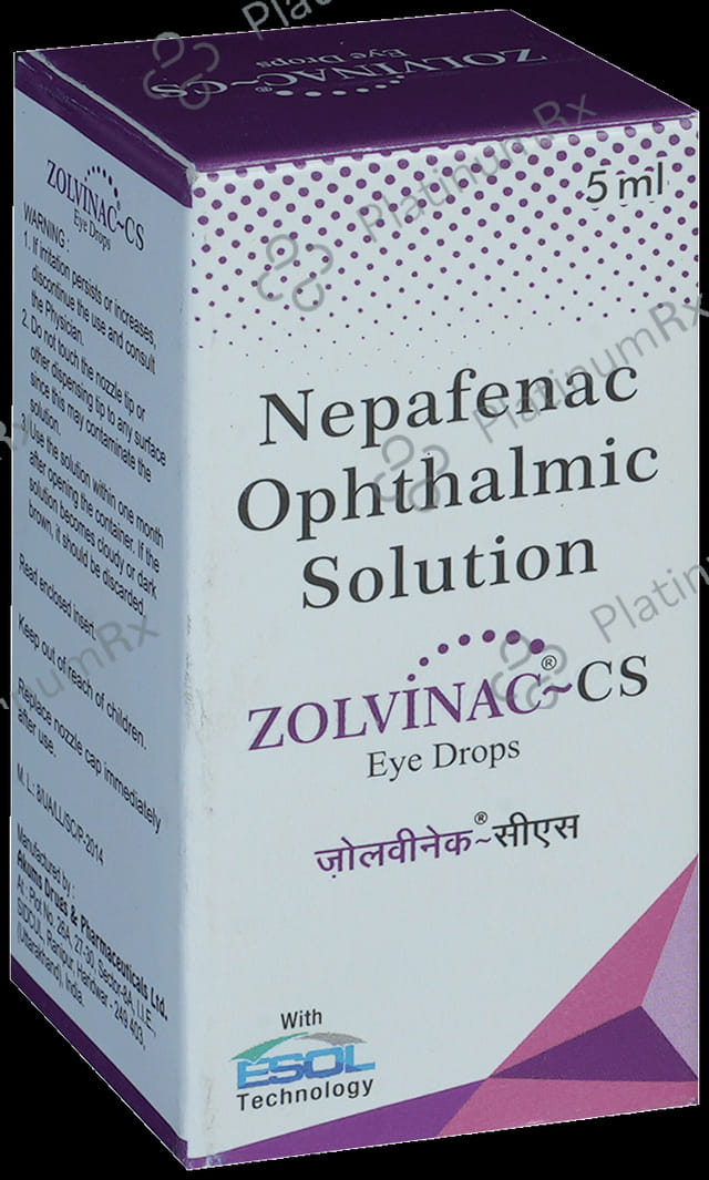 Zolvinac-CS Eye Drop