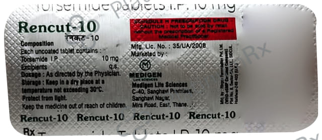 Rencut 10 Tablet
