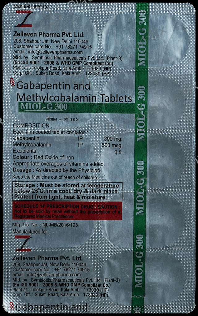 Miol G 300/500mcg Tablet 10s