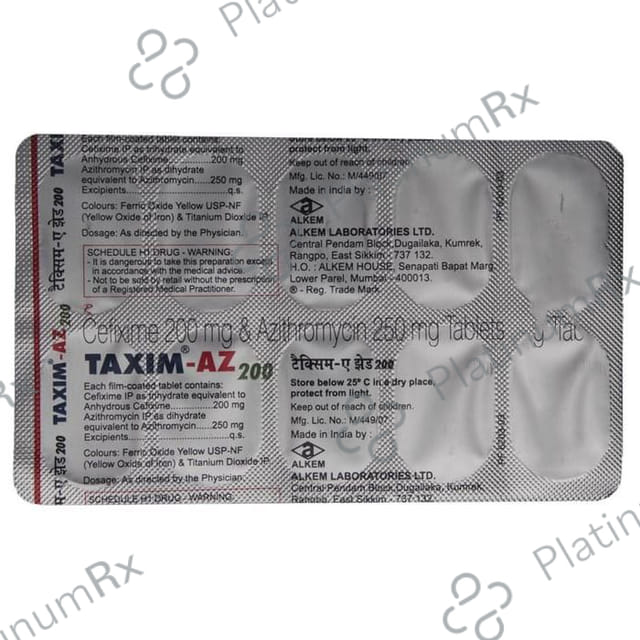 Taxim-AZ 200 Tablet