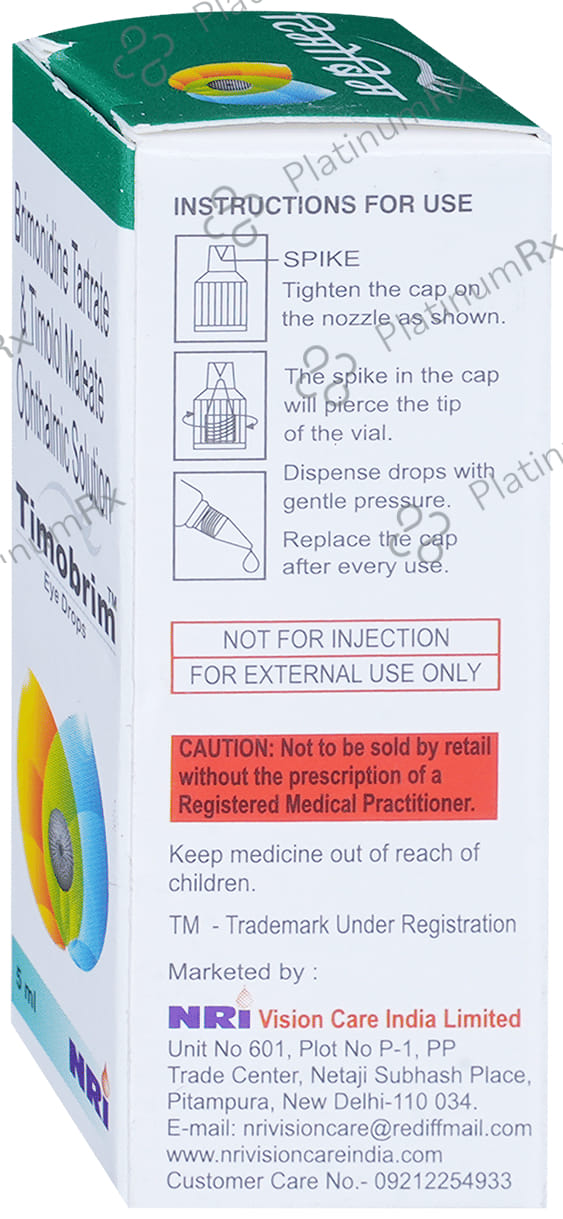 Timobrim Eye Drop