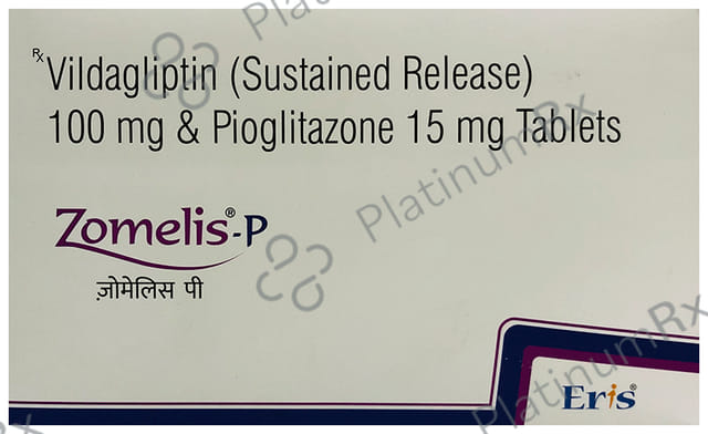 Zomelis P 15/100mg Tablet 15s