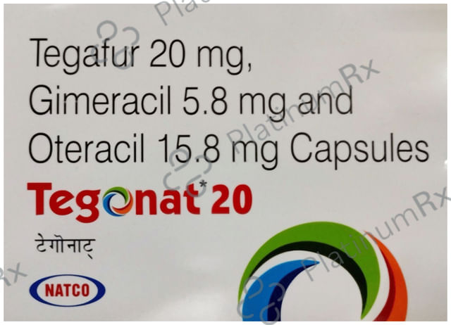 Tegonat 20mg Capsule 7s