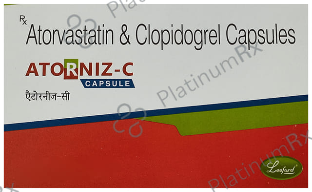 Atorniz C 10/75mg Capsule 10s