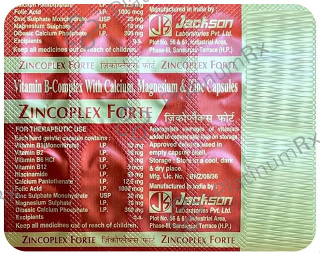 Zincoplex Forte Capsule 10s