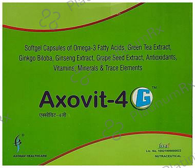 Axovit 4G Softgel Capsule 10s