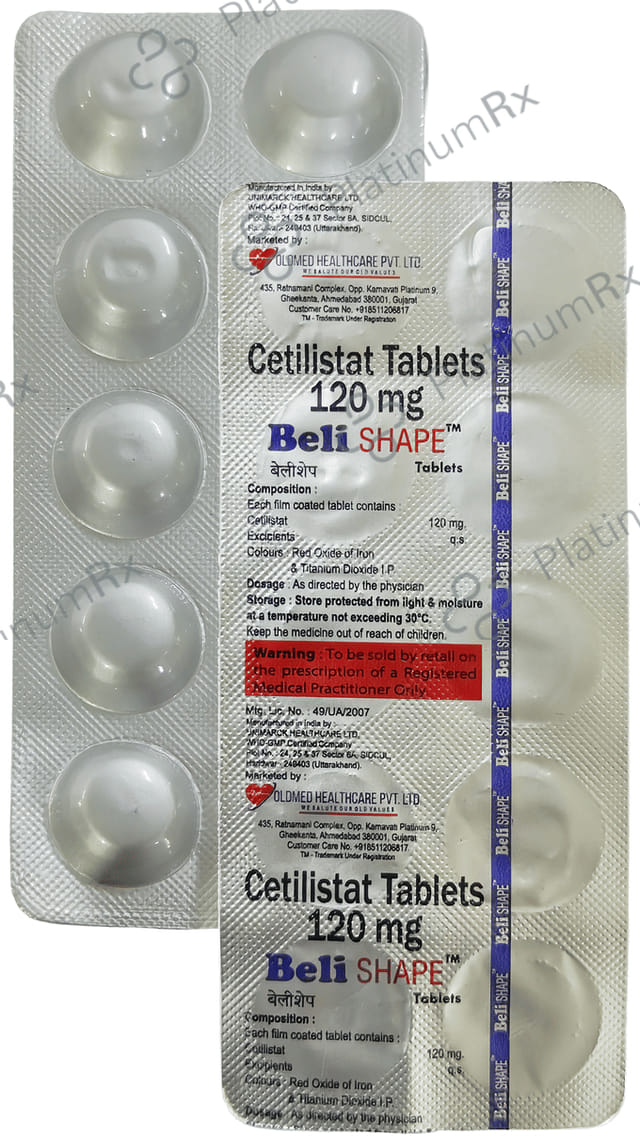 Belishape 120mg Tablet 10s