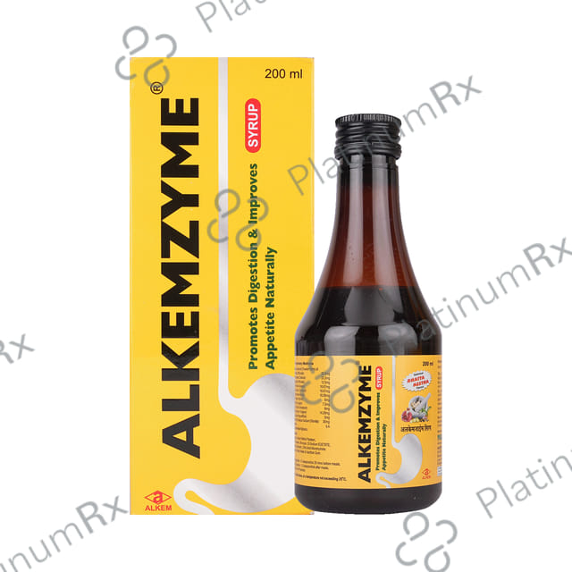 Alkemzyme Syrup 200ml