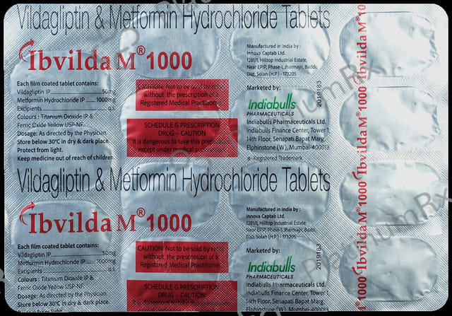 Ibvilda M 1000 Tablet